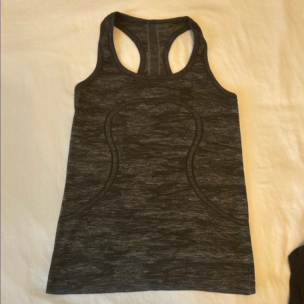 lululemon athletica Charcoal Heathered Tank Top 6